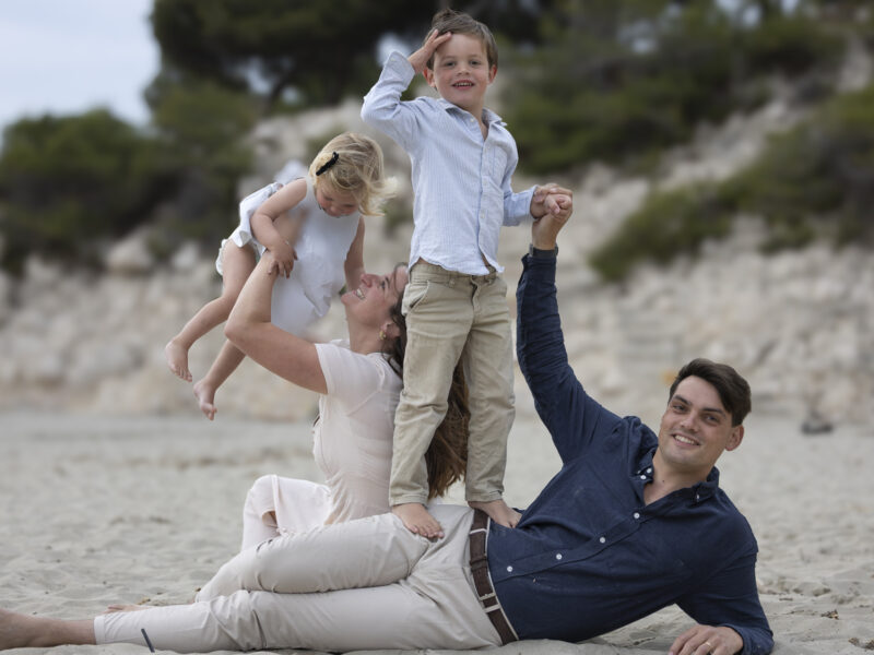 Amélie, Vianney et les enfants