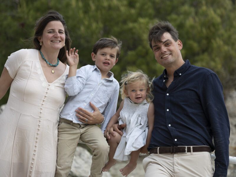 Amélie, Vianney et les enfants