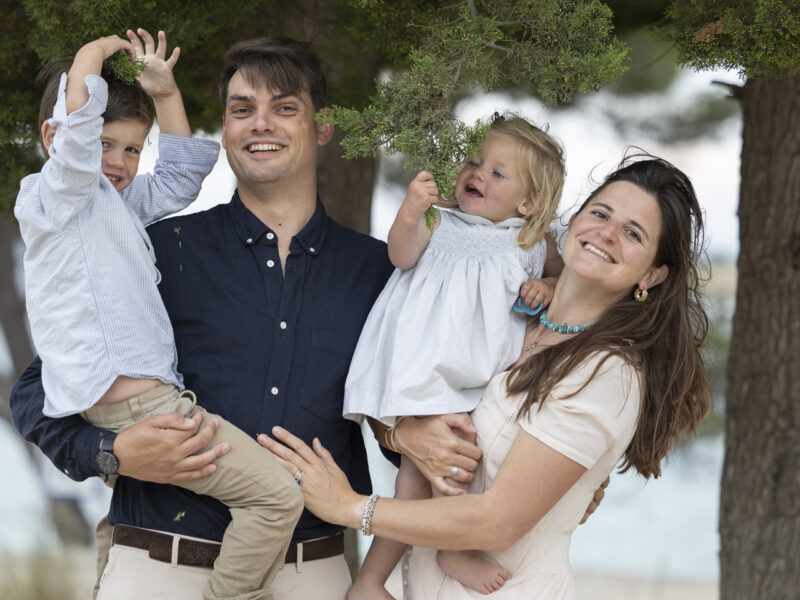 Amélie, Vianney et les enfants