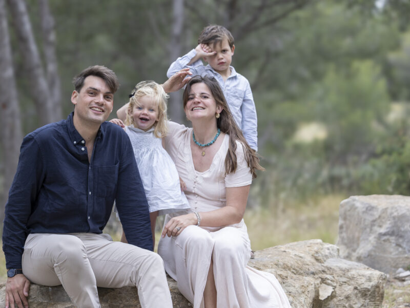 Amélie, Vianney et les enfants